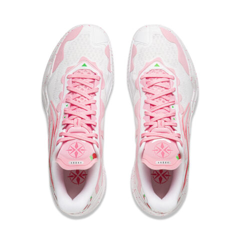 Li Ning Blade 5 Low top Performance Basketball Shoes Men’s Valentine’s Day Colorway White & Pink