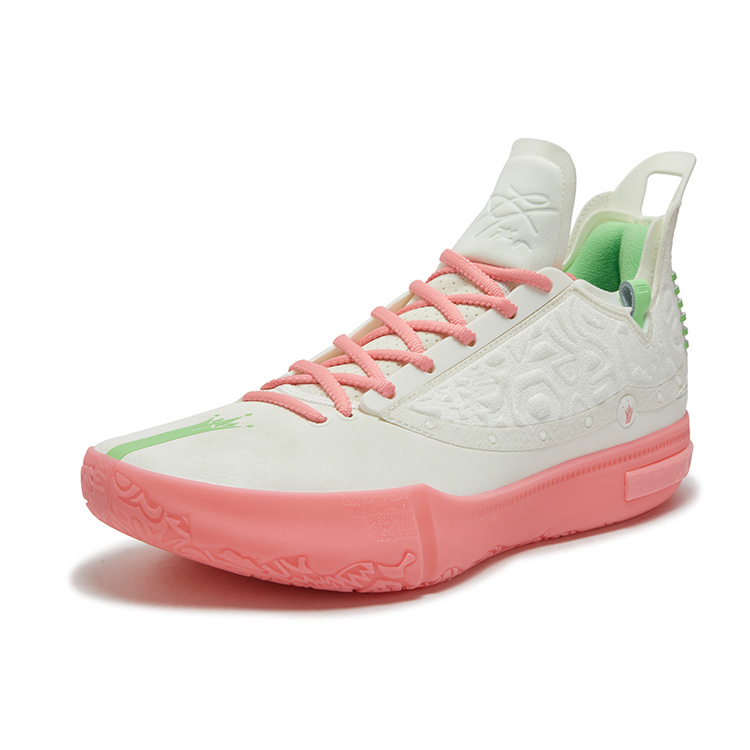 361° Joker 1 GT Mid top Basketball Shoes Men’s Neon Light Coral