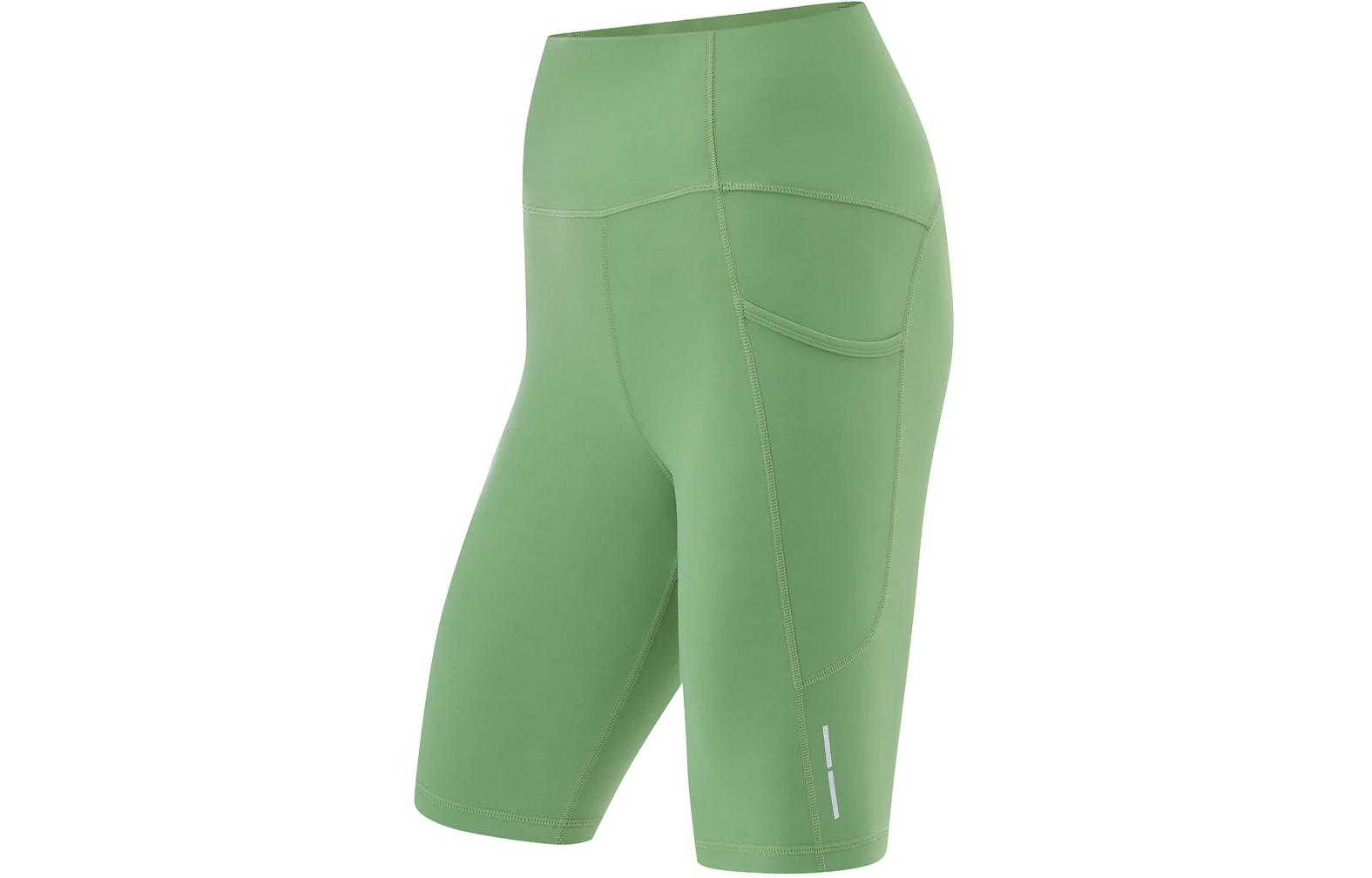 Li Ning Fitness Series Sports Shorts Women's Stone Moss Green