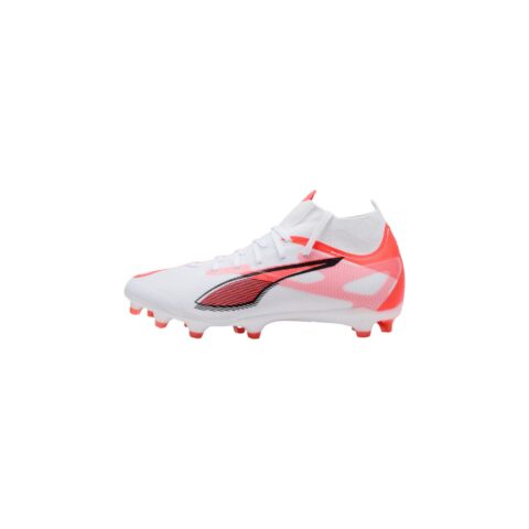PUMA Ultra 5 Match Abrasion Resistant Abrasion Resistant Soccer Shoes Women’s White Red