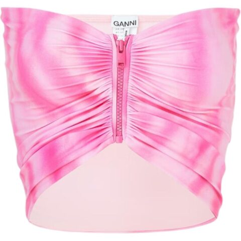 GANNI Bikinis Women’s Pink Moderate