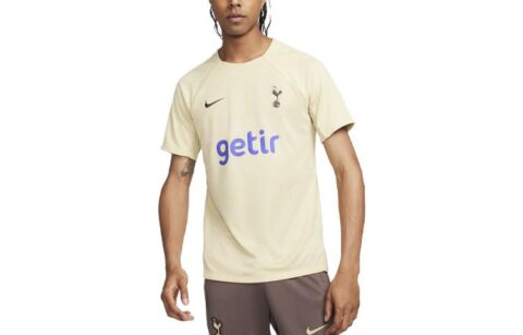 Nike Tottenham Hotspur Strike Third Soccer Jersey Men’s Apricot