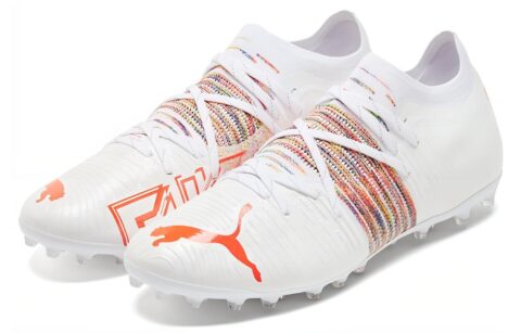 PUMA Future Z 2.1 Mg Short Nails Soccer Shoes White