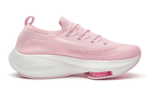 VOIT Running Shoes Unisex Low Top Pink/White