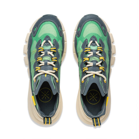 Li Ning Slip Resistant Abrasion Resistant Low top Basketball Shoes Men’s Green