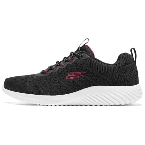 Skechers Bounder Abrasion Resistant Abrasion Resistant Low top Running Shoes Men’s Black Red