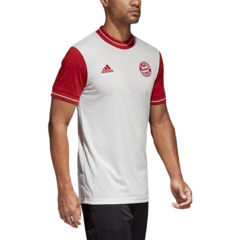 Adidas Bayern Munich Black Soccer Jerseys Men’s White Moderate Straight Fit