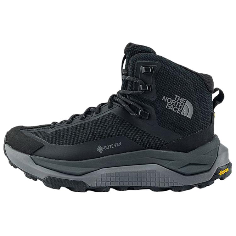 THE NORTH FACE FASTPACK Abrasion Resistant Waterproof Balance Rebound Grip Mid top Hiking Shoes Women’s Cosmic Black