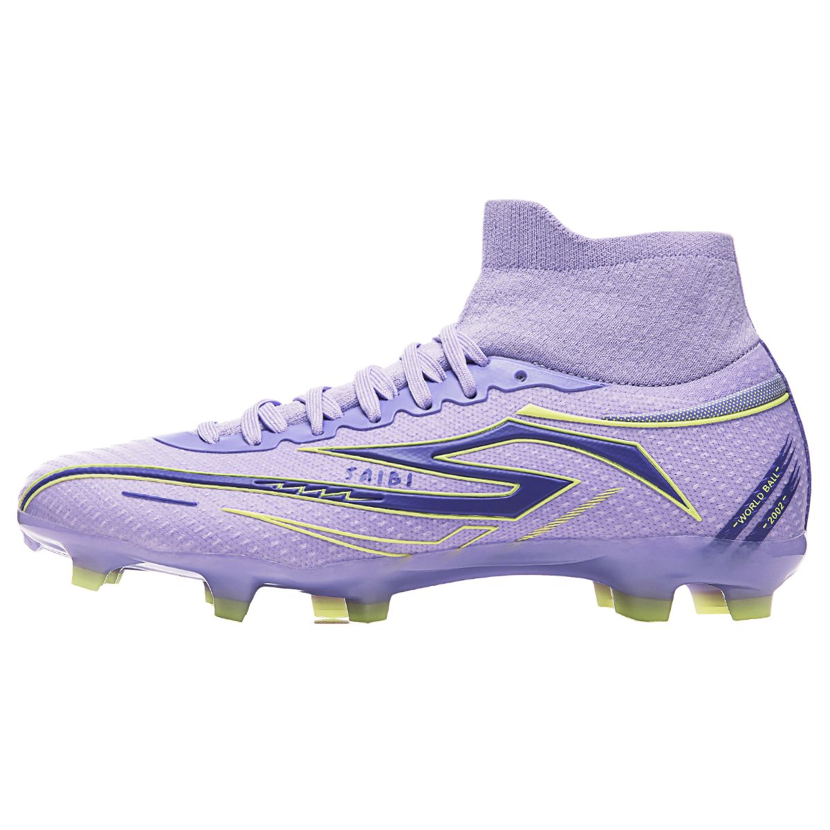 Saibi FG Rubber Long Studs TF Rubber Broken Studs Natural Grass Cushioning Breathable Stain Resistant