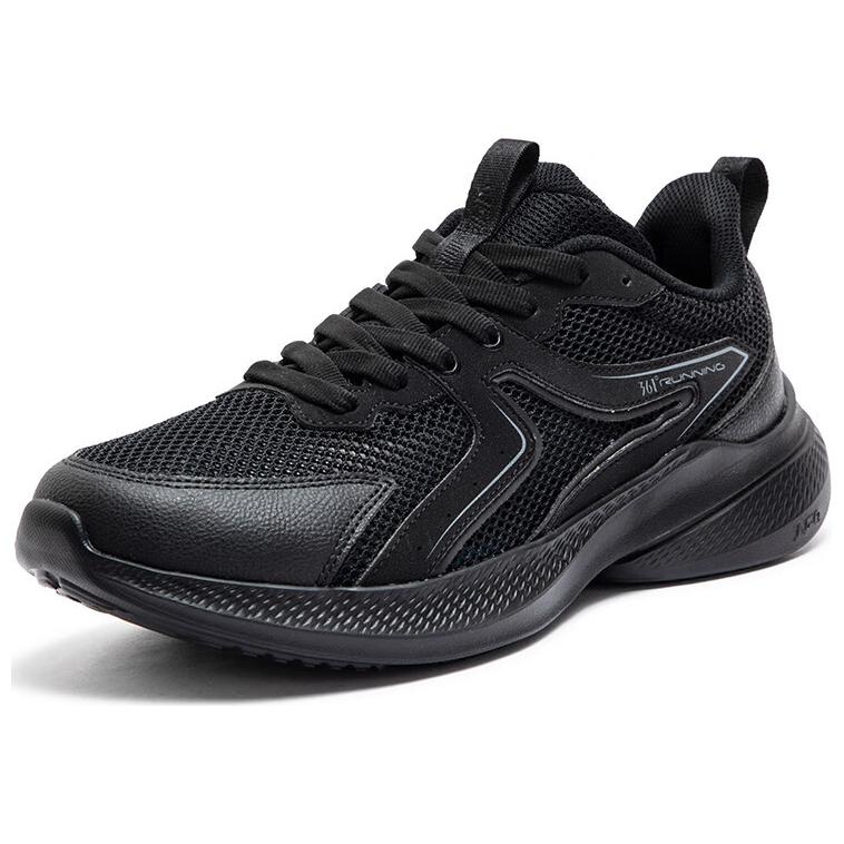 361° Abrasion Resistant Breathable Support Low top Casual Running Shoes Men’s Obsidian Black