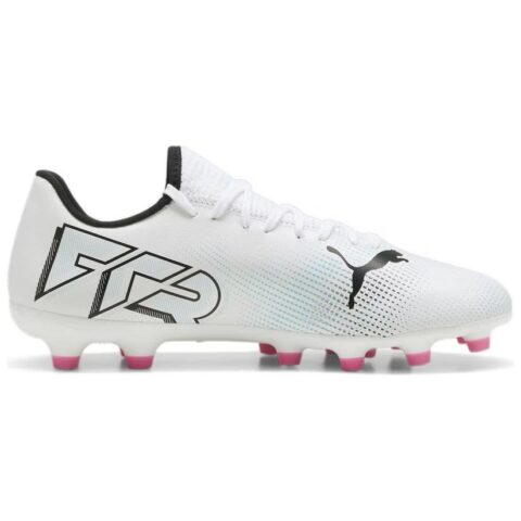 PUMA FUTURE 7 PLAY HG Hard Ground Firm Ground Soccer Shoes Men’s White Black