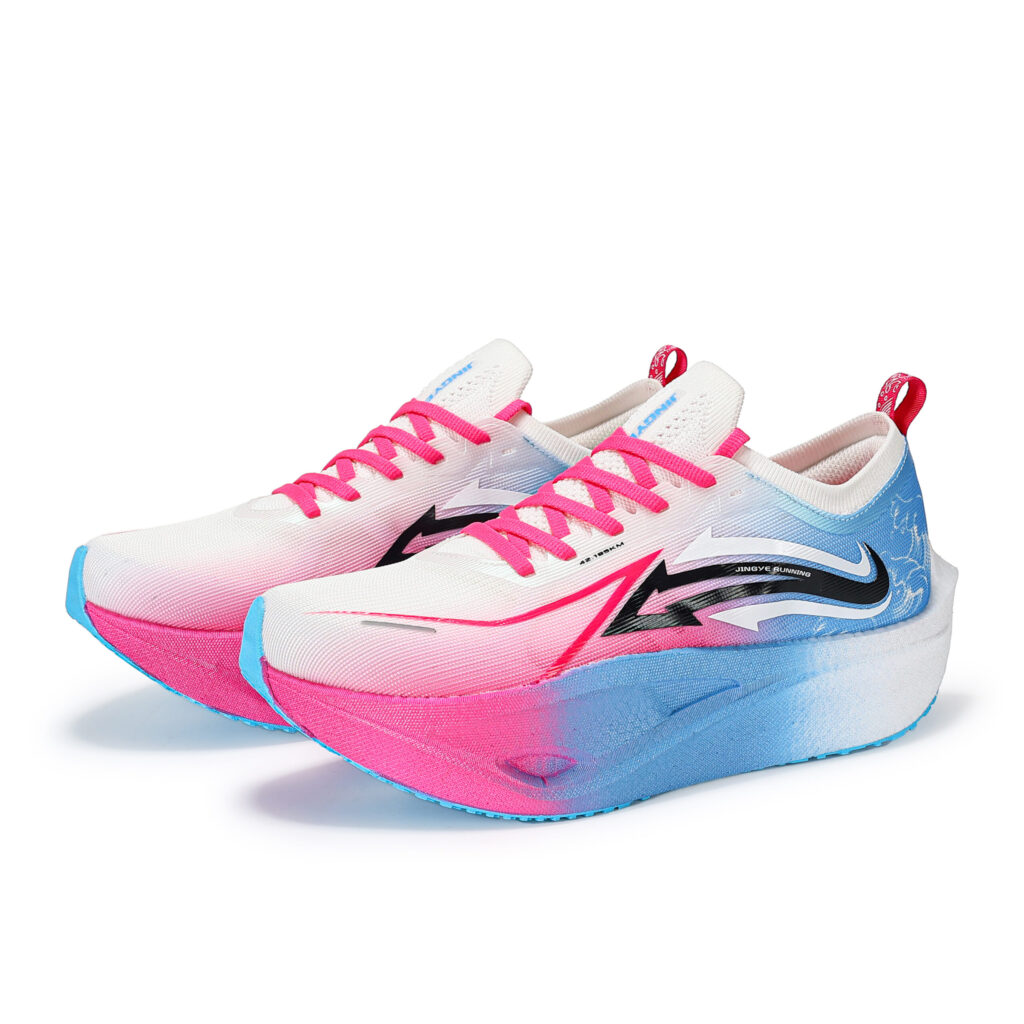 JINGYE Cushioning Abrasion Resistant Lightweight Low top Carbon Plate Marathon Running Shoes Unisex