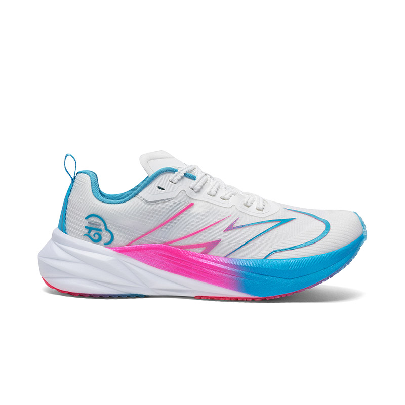 LPMX Running Shoes Unisex Low Top Pink Blue Mismatched
