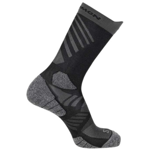 SALOMON Aero Crew Knee High Socks Unisex 1 Pack Black