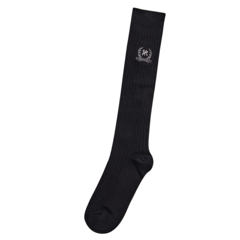 MLB Varsity New York Yankees Knee High Socks Unisex 1 Pack Black