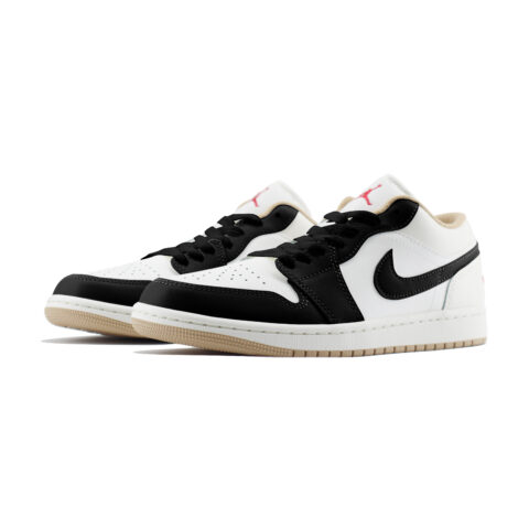 Jordan Air Jordan 1 LOW’Sail’ Abrasion Resistant Low top Vintage Basketball Shoes Men’s Black White