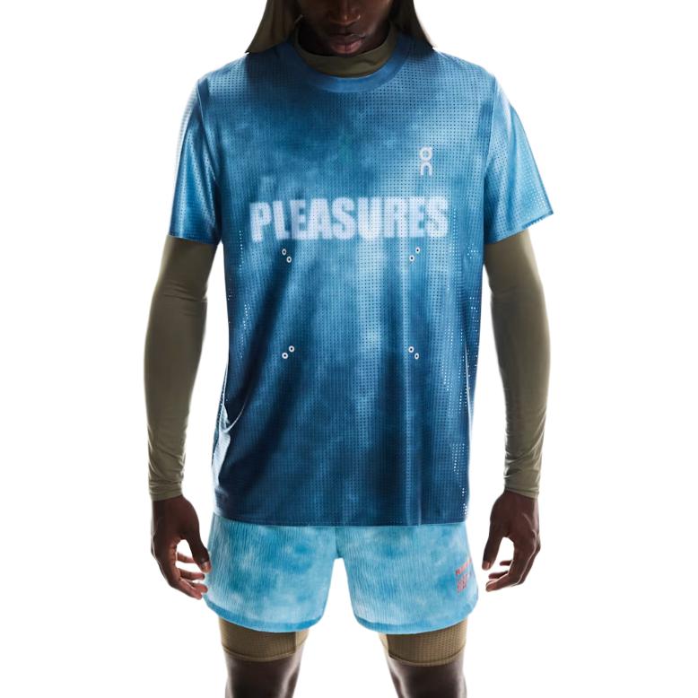 On x PLEASURES X The Loop SS25 Sports Shorts Men’s Blue
