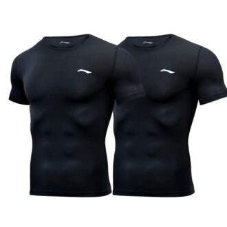 Li Ning Workout Clothing Men's 2 Pack Black
