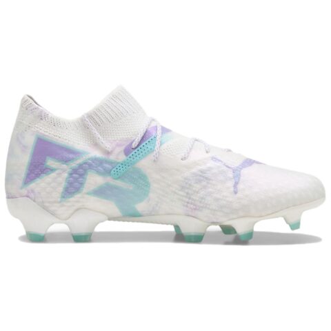 PUMA FUTURE 7 ULTIMATE Soccer Shoes Women’s Low Top White Purple Blue