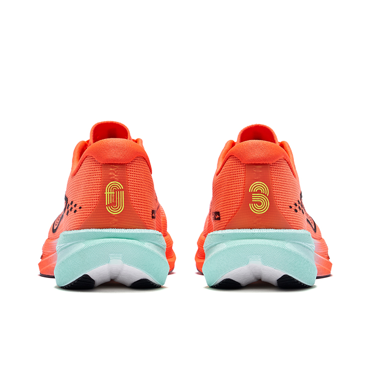 Erke Polar Wind 3.0 Running Shoes Men’s Low Top Neon Rose Red Black