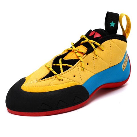 YANSHIXINGQIU Slip Resistant Lightweight Coverage Low top Rock Climbing Shoes Unisex