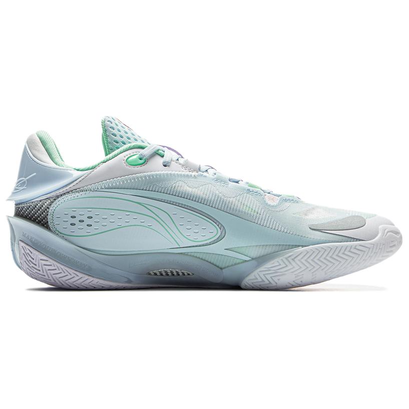 Li Ning Wade 808 5 ULTRA Low top Basketball Shoes Men’s White Blue Green