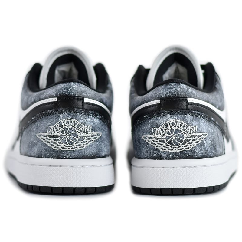 Jordan Air Jordan 1 Slip Resistant, Abrasion Resistant, Breathable Low top Vintage Basketball Shoes Women’s Black White