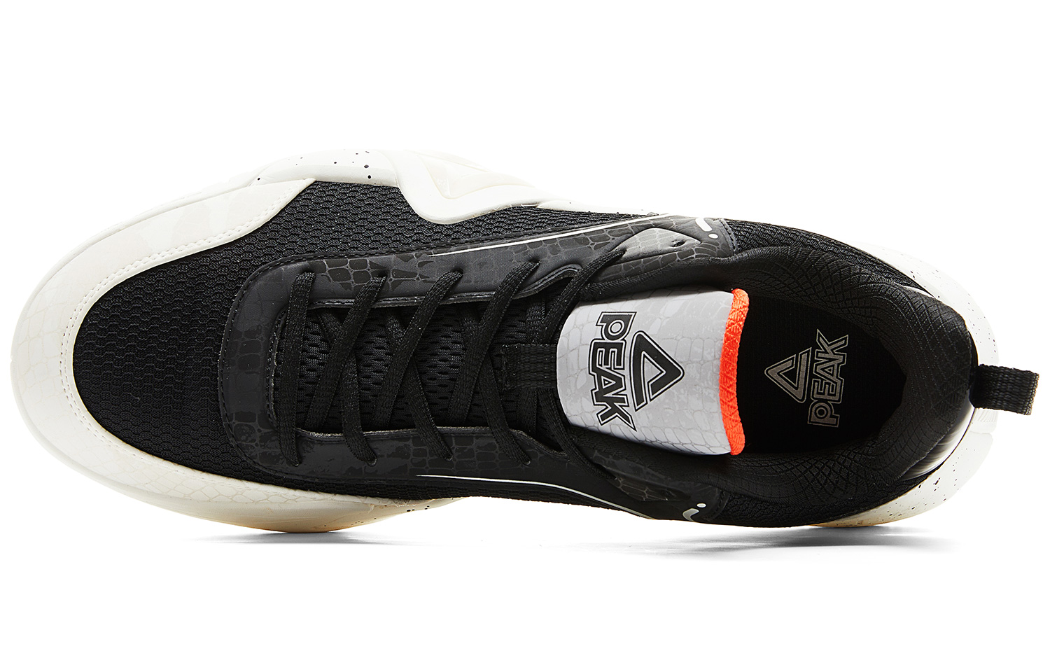 PEAK Fengji Basketball Shoes Men’s Low Top Black Ivory