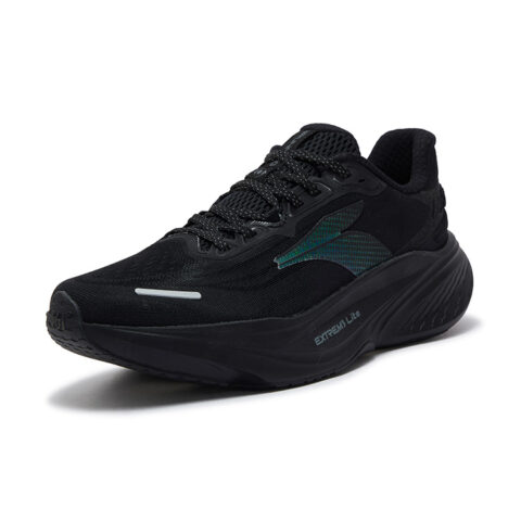 361° Abrasion Resistant Breathable Rebound Low top Casual Running Shoes Men’s Obsidian Black