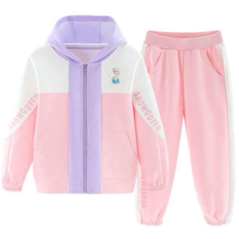 Disney Casual Sportswear Pink Multicolor Children Aged 3 7 Years Old