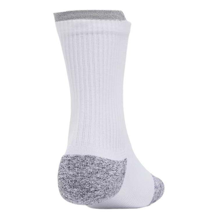 Under Armour Crew Socks Unisex 3 Pack White