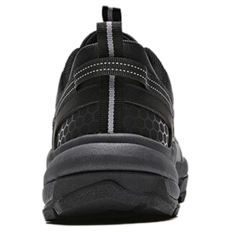 Pony Abrasion Resistant Breathable Height Increasing Low top Hiking Shoes Men’s Black