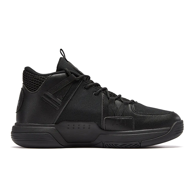 PEAK Training Mid top Basketball Shoes Men’s All Black