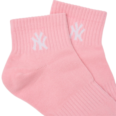 MLB Ankle Socks Unisex 2 Pack Brown+Pink