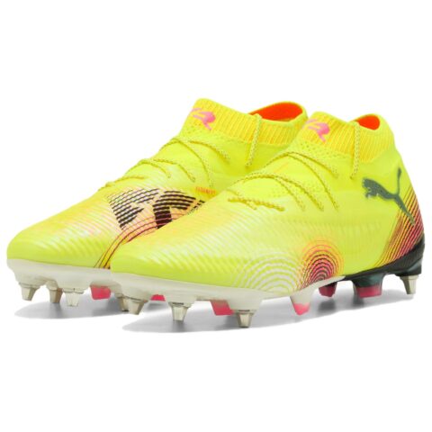 PUMA FUTURE 8 Abrasion Resistant Soccer Shoes Men’s Yellow