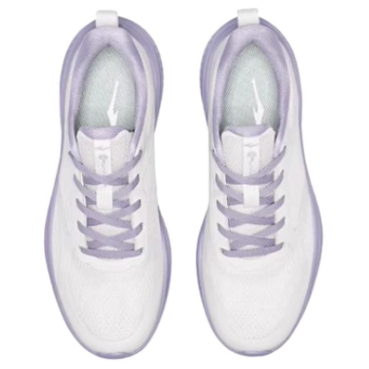 Erke Cushioning Lightweight Slip Resistant Low top Casual Running Shoes Women’s Microcrystal White