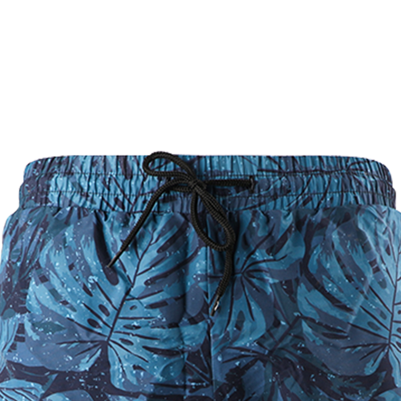 Li Ning Beach Shorts Men’s Neon Blue Floral