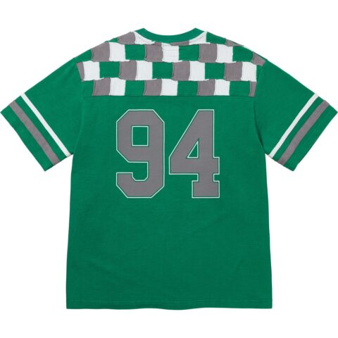 Supreme Patchwork Yoke Football T-shirt