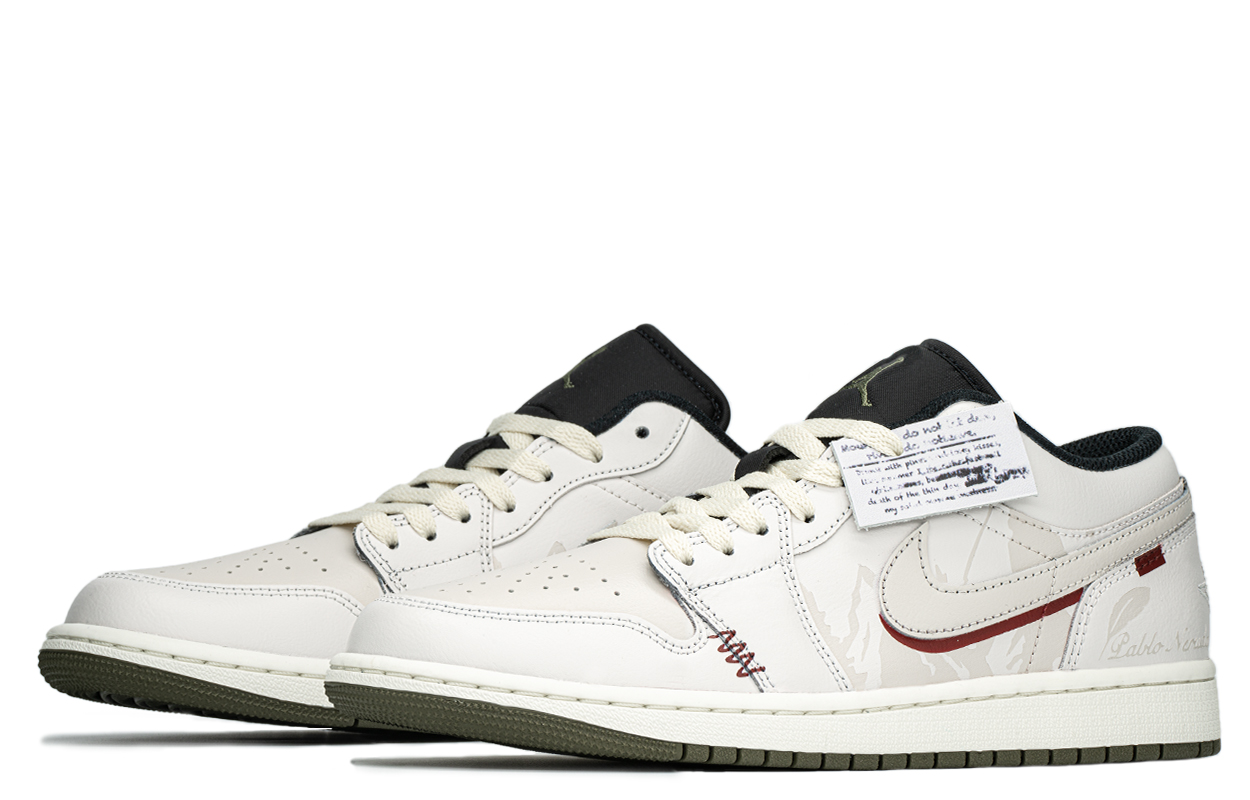 Jordan Air Jordan 1 Slip Resistant, Abrasion Resistant, Lightweight, Height Increasing