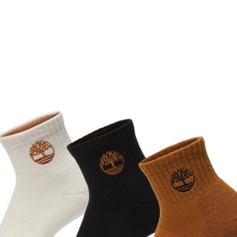 Timberland SS25 Crew Socks Unisex 3 Pack