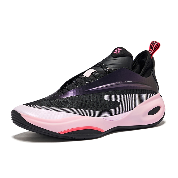 Erke Humble 2.0 Cushioning Slip Resistant Anti Rollover Low top Basketball Shoes Men’s Heartbeat Colorway