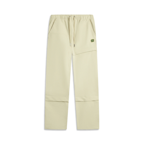 Li Ning Basketball Collection BadFive Collection Sports Pants Men’s Foam Khaki