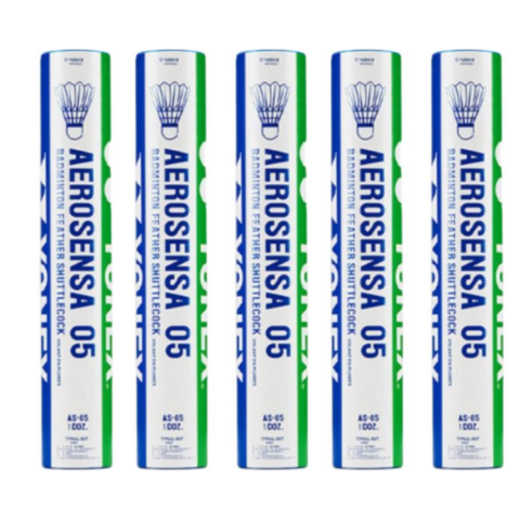 YONEX AS 05EX Duck Feather Shuttlecock 12 Pack Duck Feather Shuttlecocks