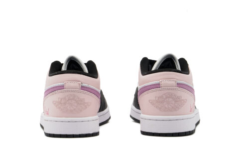 Jordan Air Jordan 1 Abrasion Resistant Low top Vintage Basketball Shoes Women’s Pink