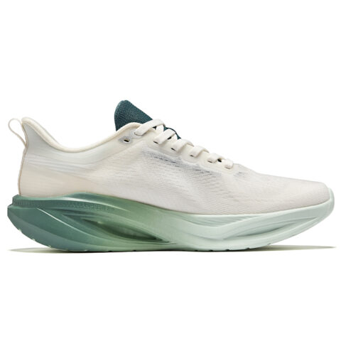 Erke Cushioning Rebound Low top City Commuting Running Shoes Men’s Microcrystal White Pine Green