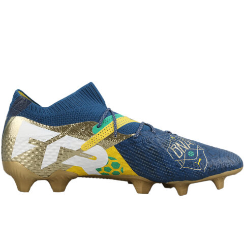 PUMA FUTURE 7 ULTIMATE Abrasion Resistant Breathable Soccer Shoes Men’s Dark Gold