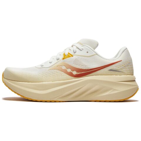 Saucony TIDE Slip Resistant Abrasion Resistant Low top Running Shoes Unisex Beige