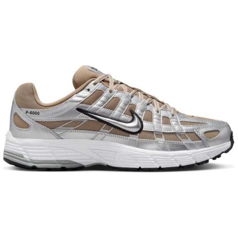 Nike P 6000 Khaki Metallic Silver