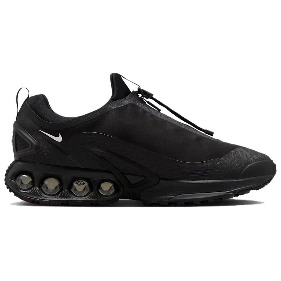 Nike Air Max Dn Textile, Synthetic Leather Casual Running Shoes Unisex Black