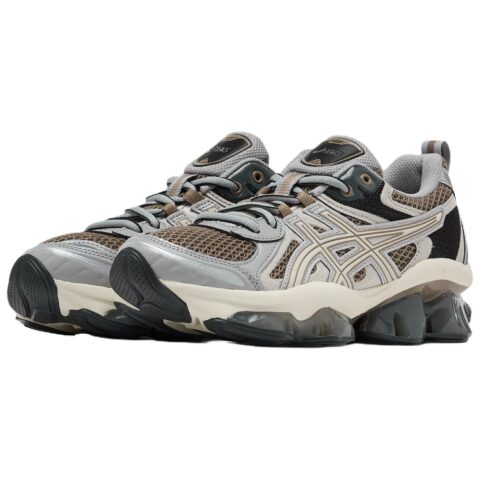 ASICS GEL Quantum Kinetic Low top Casual City Commuting Running Shoes Unisex Brown Beige